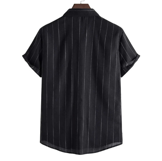 CAMICIA CASUAL A RIGHE