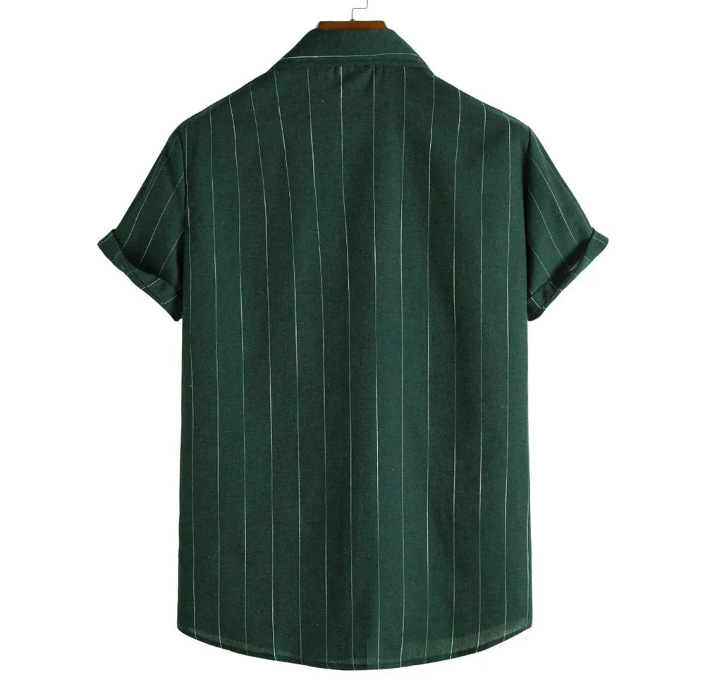 CAMICIA CASUAL A RIGHE