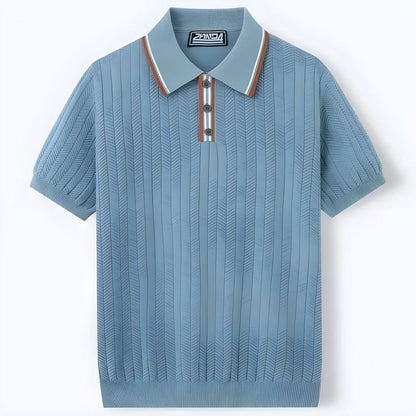 POLO CON COLLETTO DECORATO