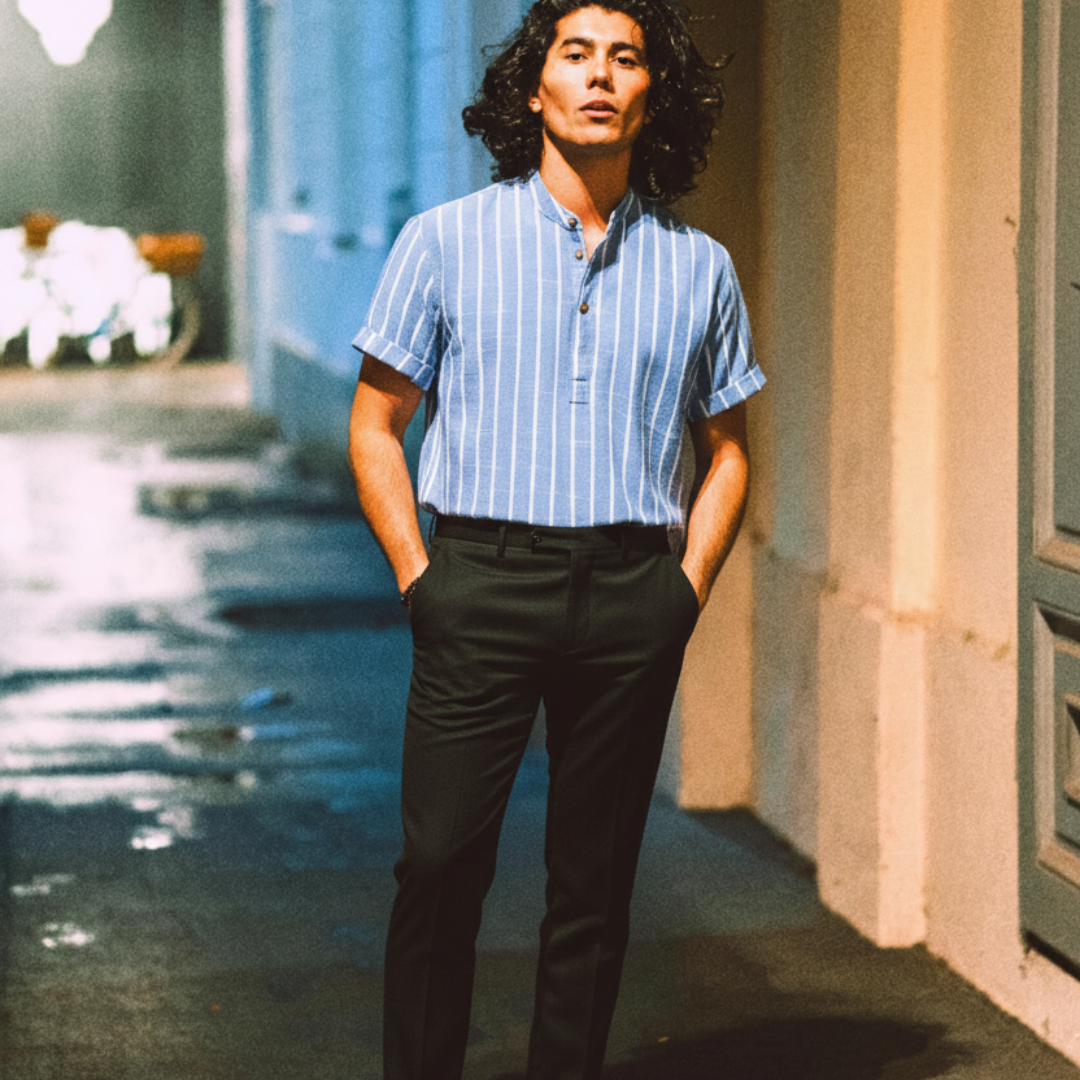 CAMICIA MANICHE CORTE