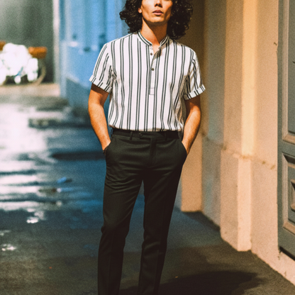 CAMICIA MANICHE CORTE