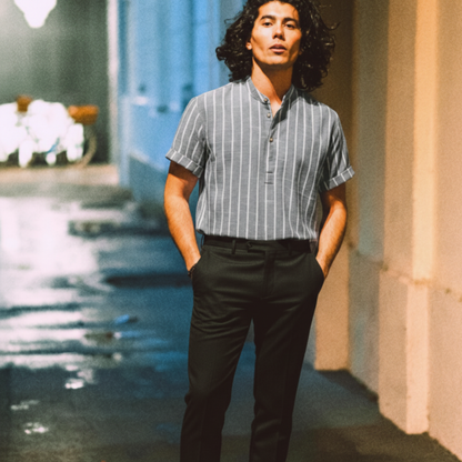 CAMICIA MANICHE CORTE