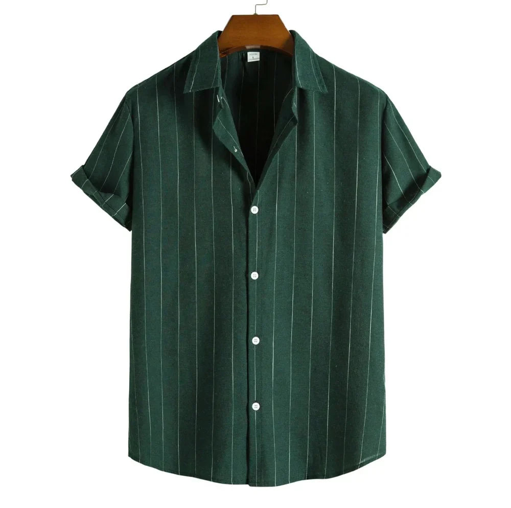 CAMICIA CASUAL A RIGHE