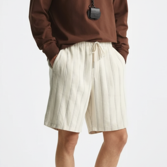 PANTALONCINI CORTI CASUAL IN LINO