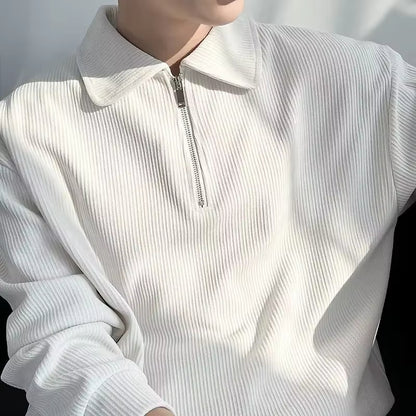 FELPA CASUAL CON CERNIERA