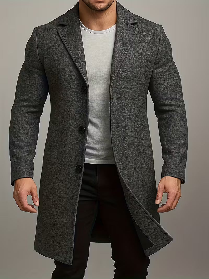 CAPPOTTO TWEED MONOPETTO ANTIVENTO