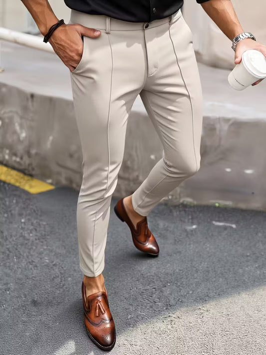 PANTALONE CASUAL SLIM TAPERED "CITY-WALKER"