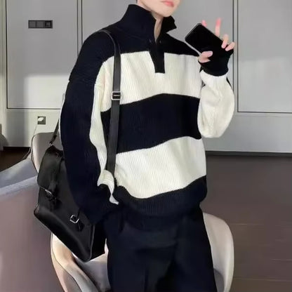 MAGLIONE A RIGHE AUTUNNALE